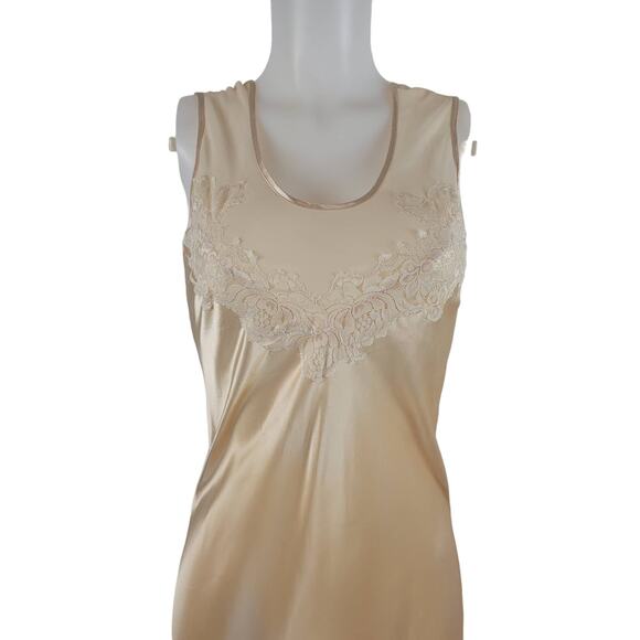 Victoria Secret Wedding Special Events Night Wear Beige Lingerie Night Gown XS - Picture 2 of 7